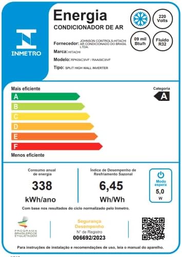 Air Home 600 Hi-Wall Inverter (220 V) 5