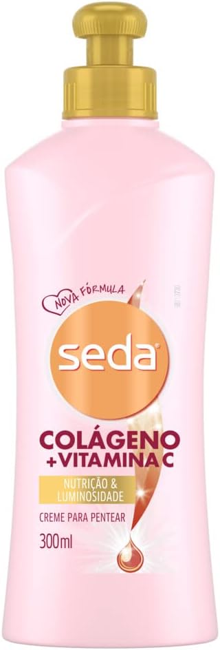 Creme para Pentear Seda By Niina Secrets Colágeno + Vitamina C 1