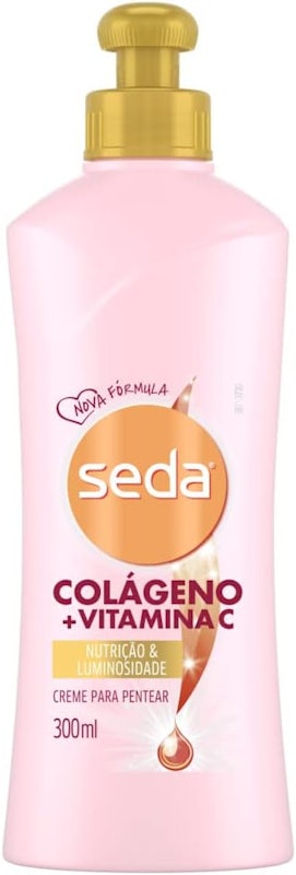 Creme para Pentear Seda By Niina Secrets Colágeno + Vitamina C 1