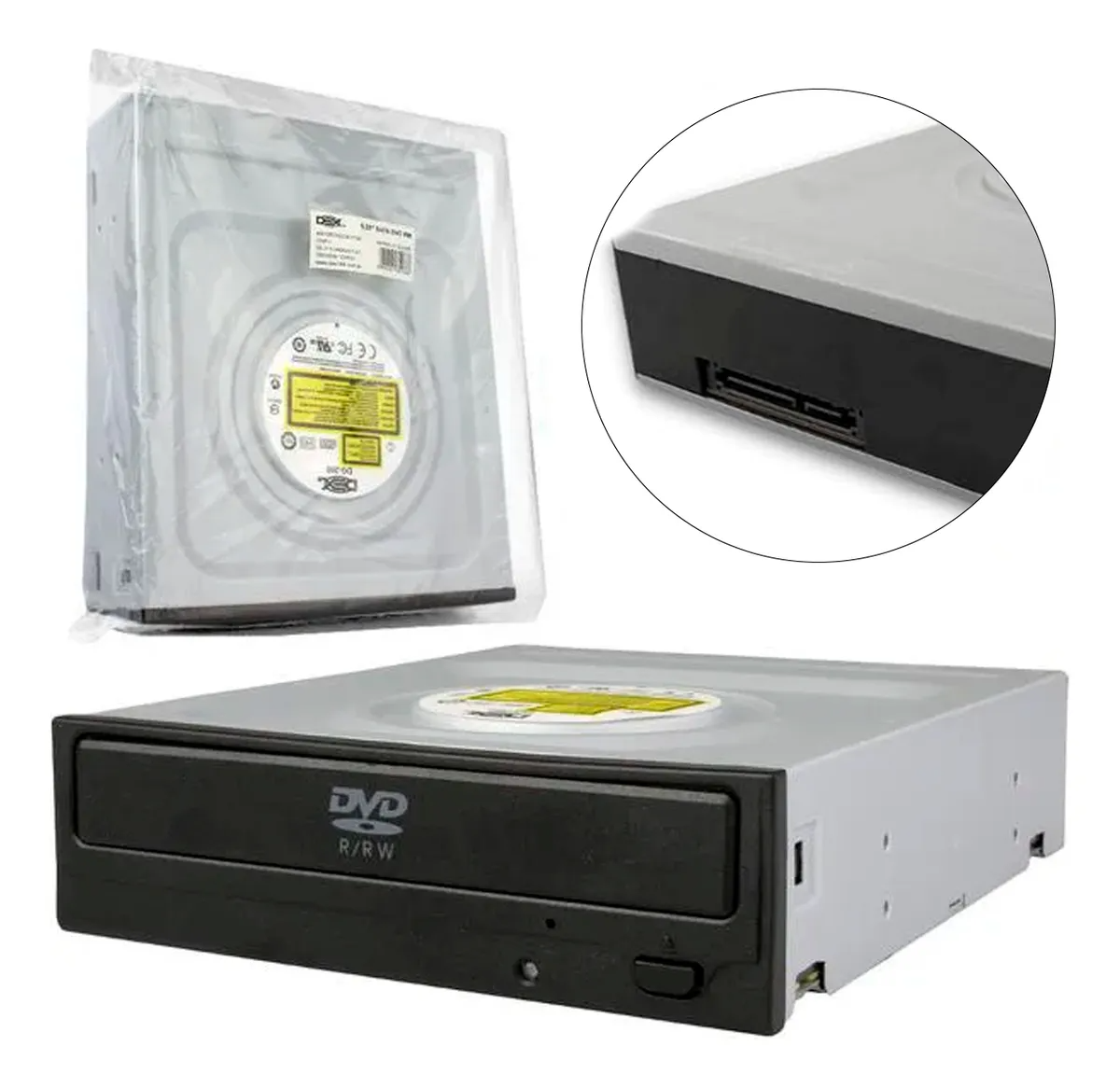 Gravador CD/DVD Knup LE301 3