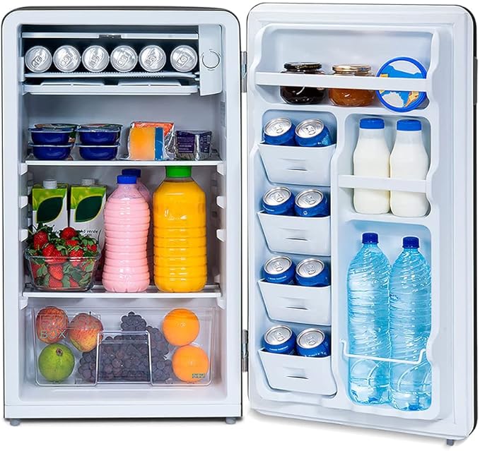 Frigobar Retrô Preto Onix 95 L 3