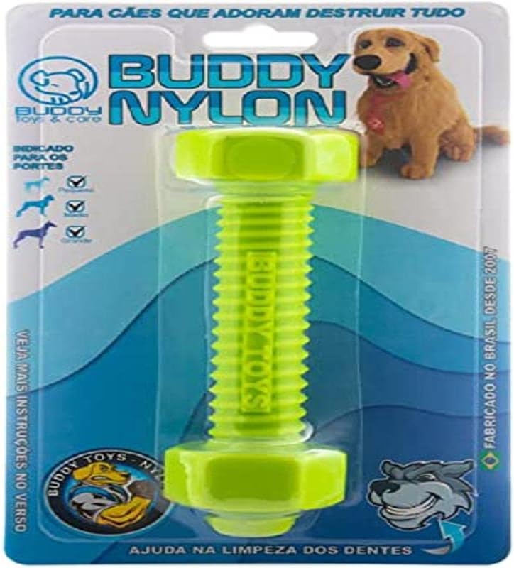 Brinquedo para Cachorro Mordedor Parafuso Nylon 1