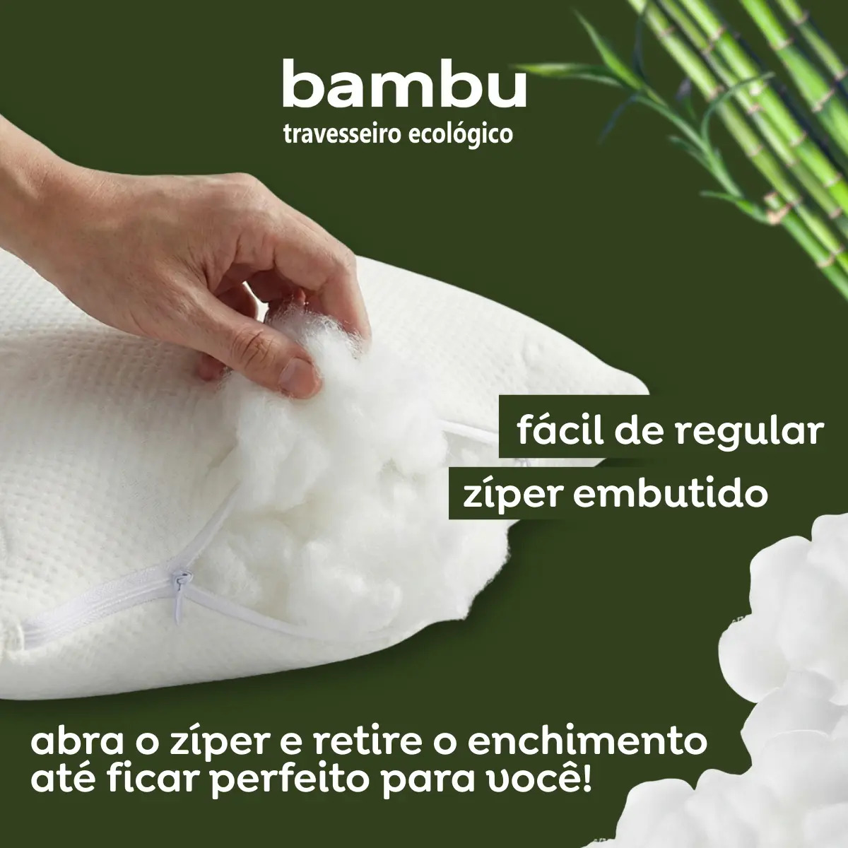 Travesseiro de Bambu Ecológico 4
