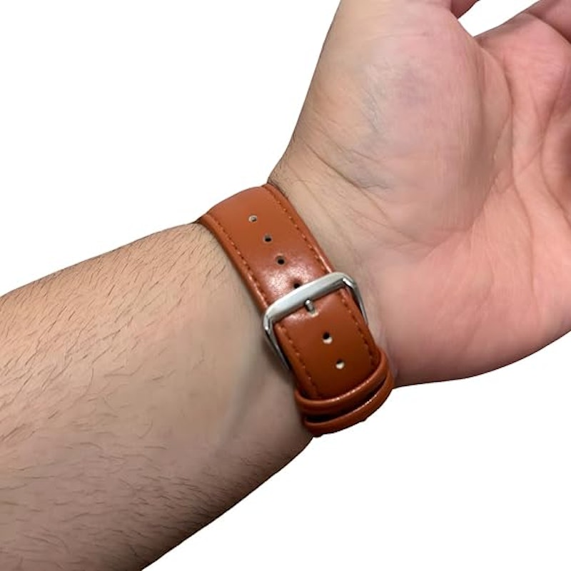 Pulseira Premium de Couro com Fecho Clássico Compatível com Apple Watch 4