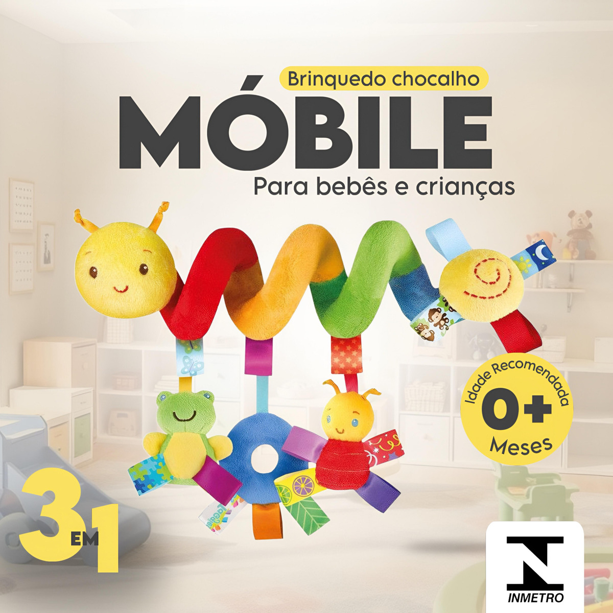Móbile Centopeia Para Carrinho  2