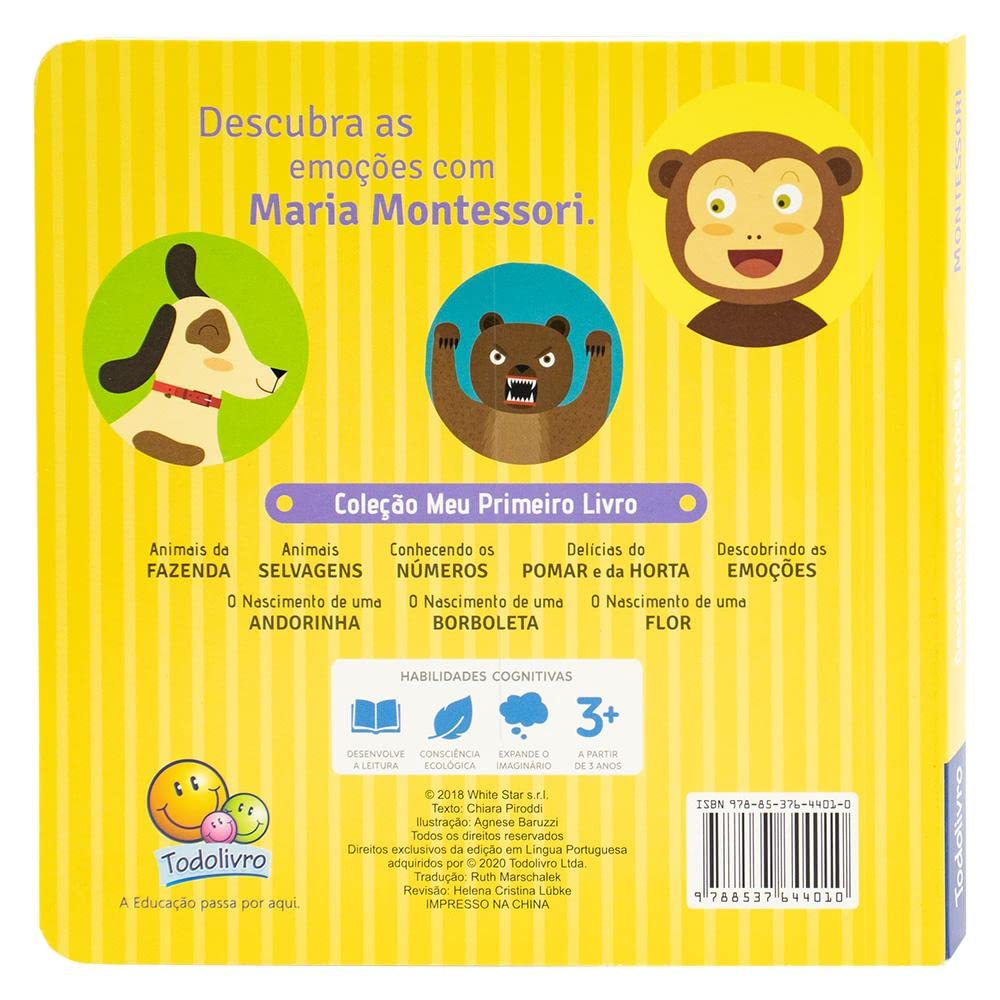 Montessori Meu Primeiro Livro... Descobrindo as Emoções 4