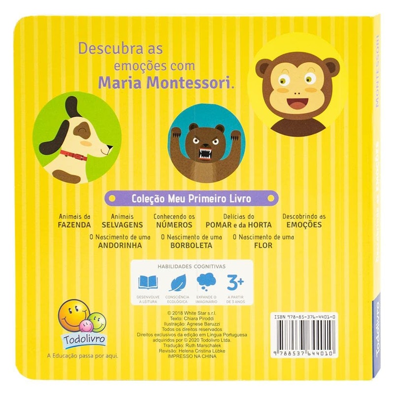 Montessori Meu Primeiro Livro... Descobrindo as Emoções 4