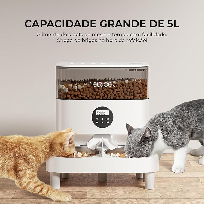 Alimentador Automático Pet Elevado 5 L 3