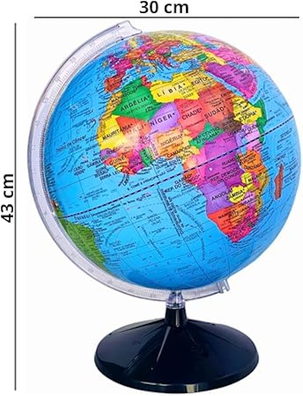Globo Terrestre Studio com Mapa Mundi 2