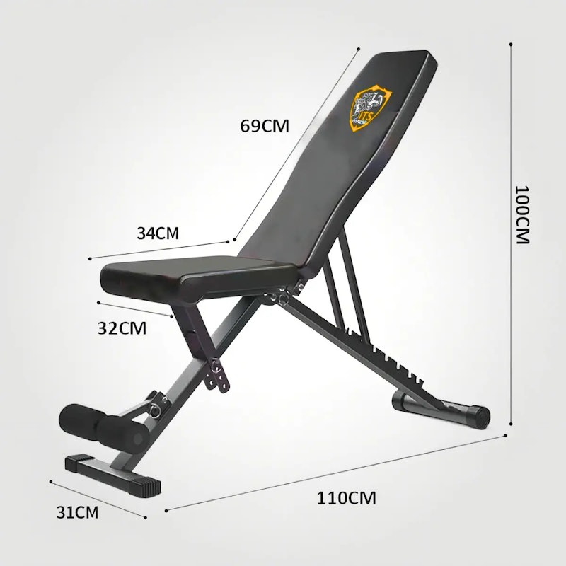 Banco de Supino Regulável 3 em 1 ITS Fitness 5