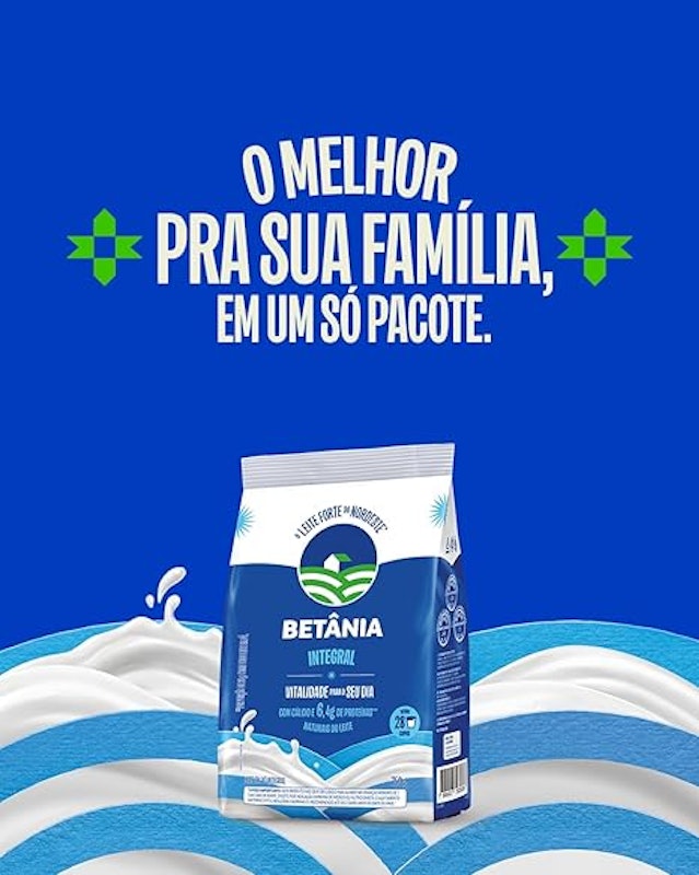 Leite em Pó Integral Betânia 4