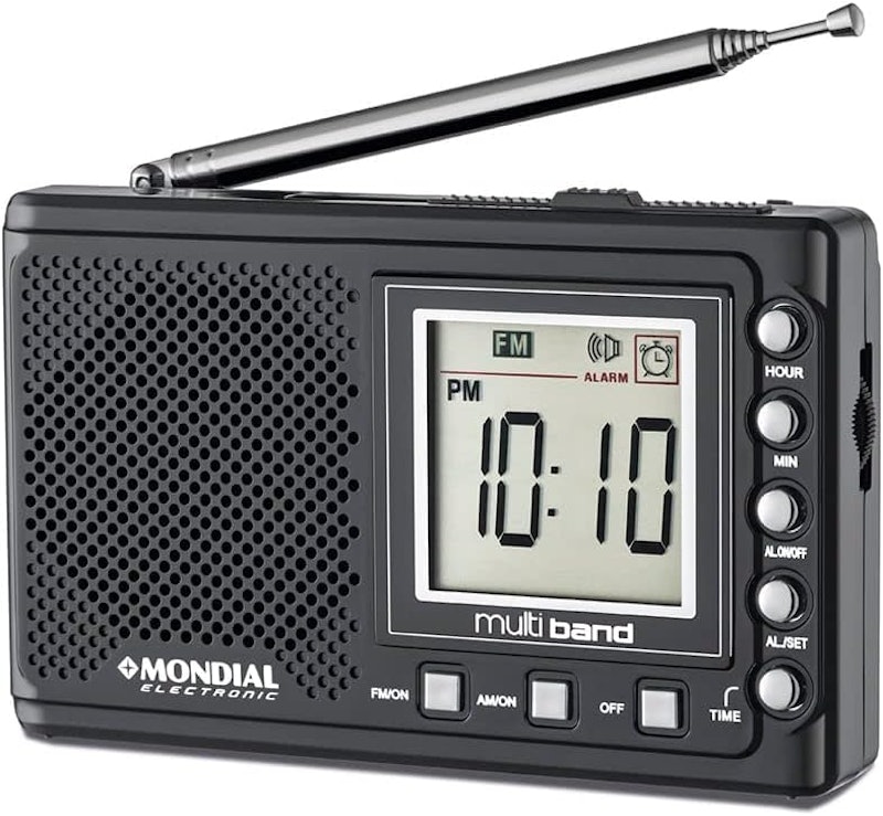 Rádio Portátil Multi Band Mondial 1
