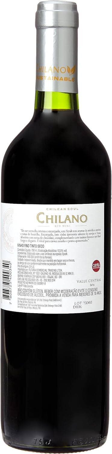 Chilano Red Wine Syrah 2