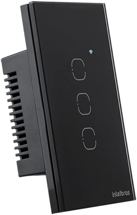Interruptor Touch Inteligente Wi-Fi 3 Teclas 4