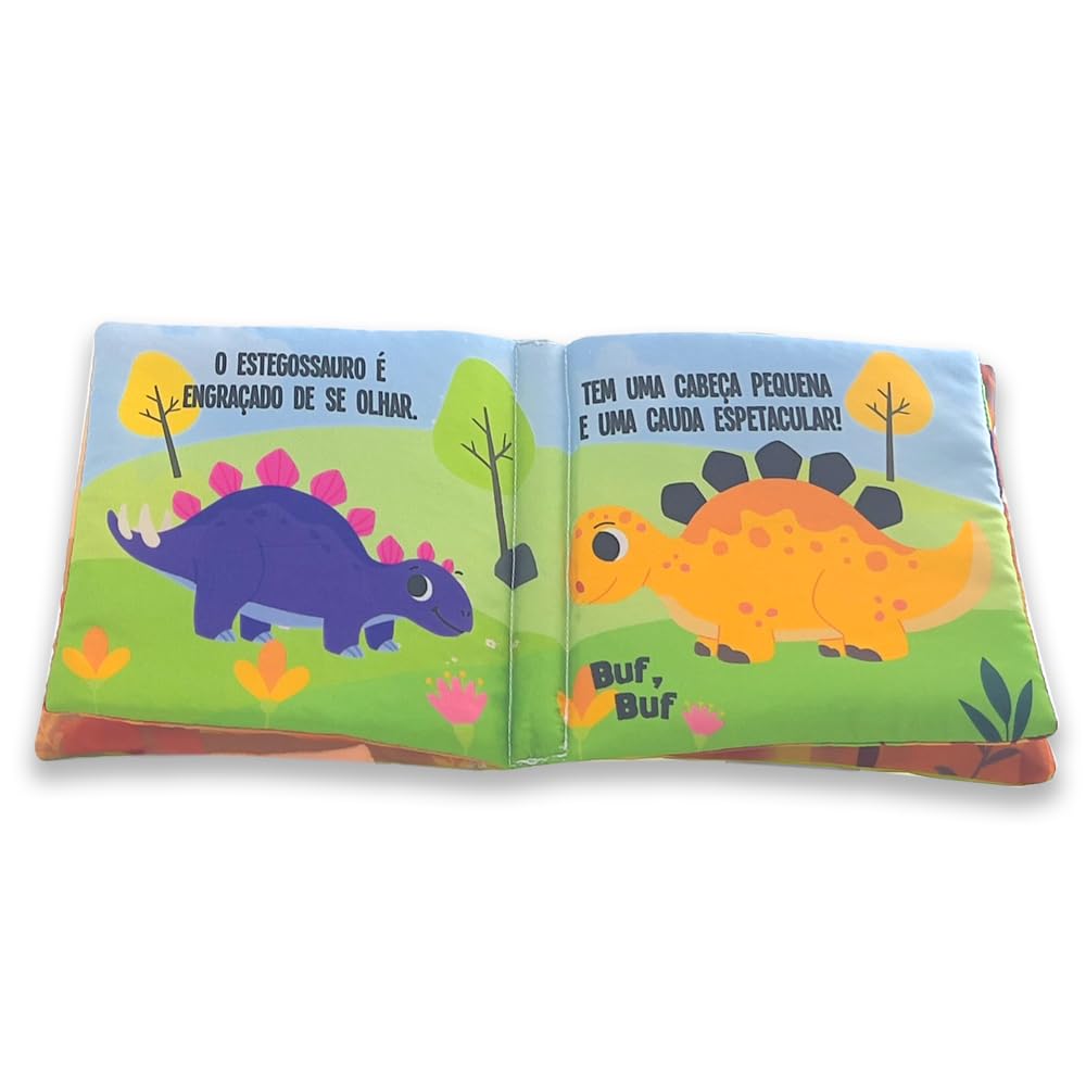 Livrinho de Pano Meu Amigo Dino 2