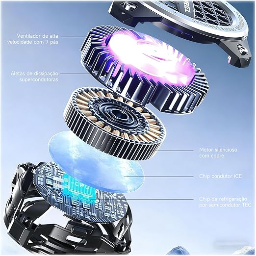 Cooler para Celular Nexara 4