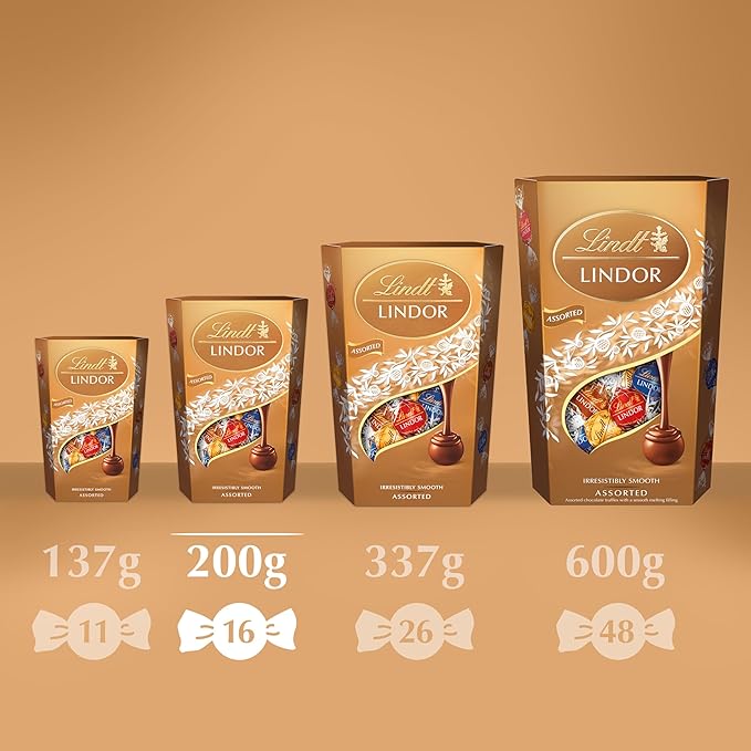 LINDOR Caixa de Trufas Sortidas 3