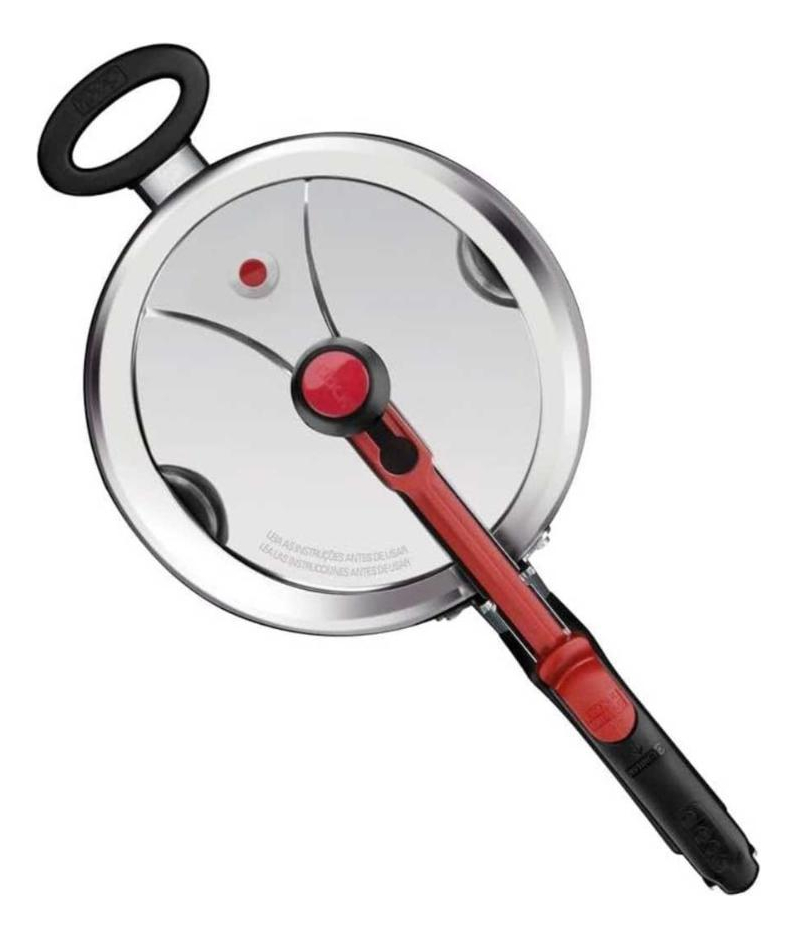 Panela de Pressão Clock Original Fechamento Interno 7 L 4