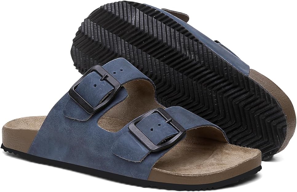 Sandália Birken em Couro Casual Stock 2