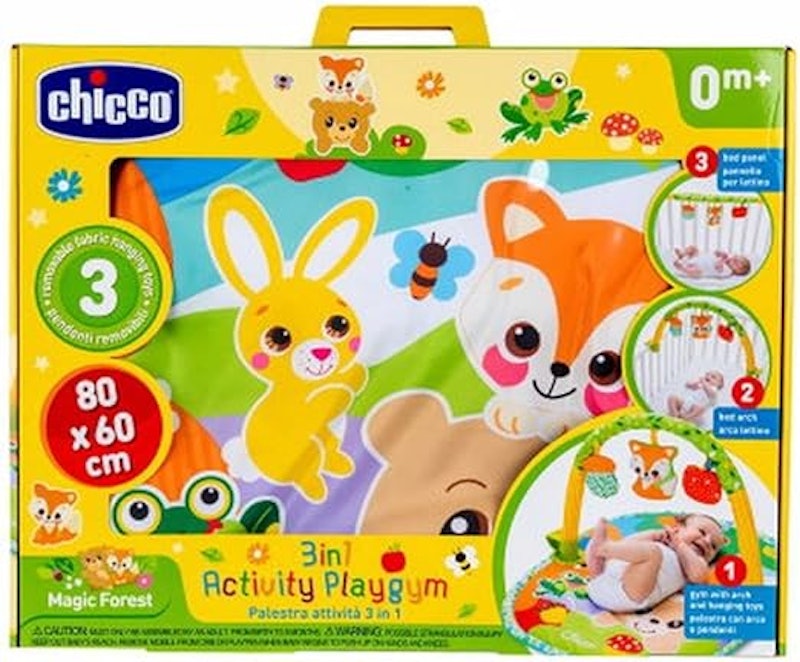 Tapete Ginasio de Atividades Chicco 3 em 1 com Arco Removível 2