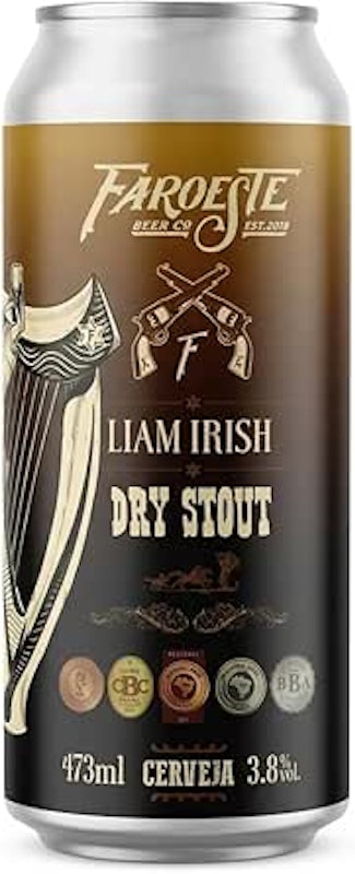 Faroeste Beer Dry Stout Artesanal 1