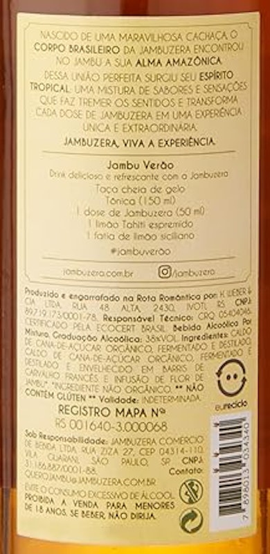 Cachaça com Jambu Jambuzera 3