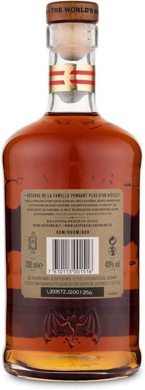 Bacardí Reserva Ocho 2