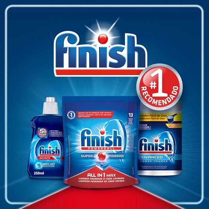 Detergente Finish Powder Advanced 4