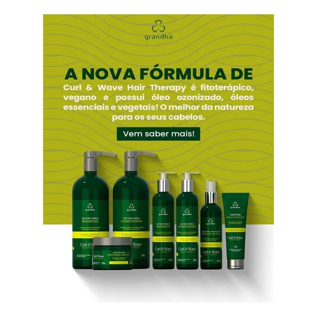 Curl & Wave - Vector Force Shampoo 2