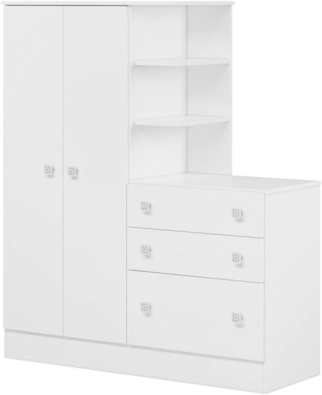 Guarda-Roupa com Cômoda Doce Sonho 1