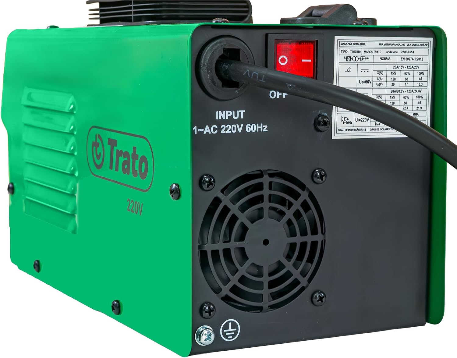 Máquina Inversora de Solda TIMIG150 1