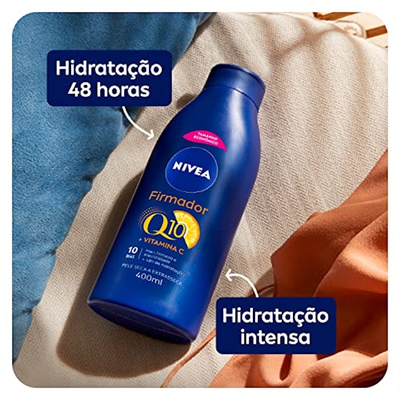 Nivea Hidratante Desodorante Firmador Q10 + Vitamina C Pele Seca 3