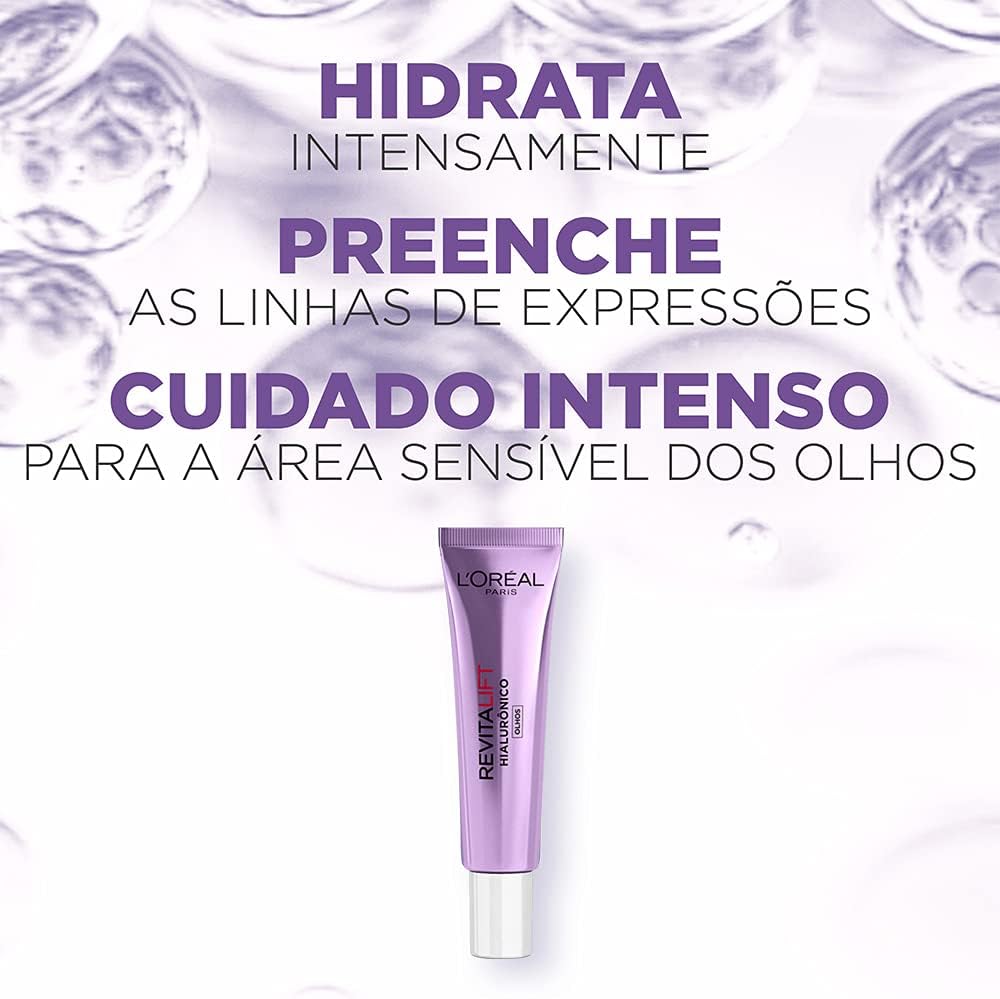 Creme para Área dos Olhos Anti-Idade Revitalift Hialurônico 4