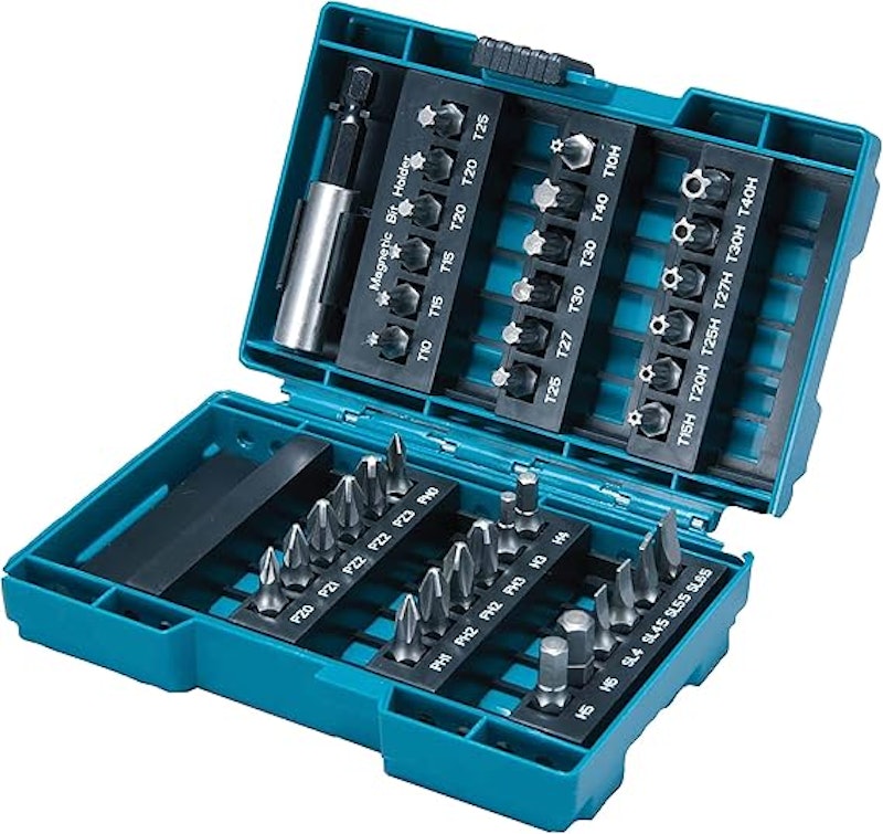 Estojo de Bits com 37 Peças Makita 1