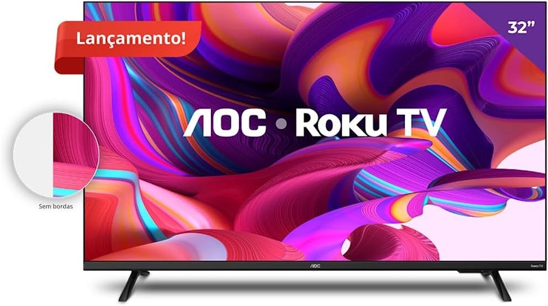 Smart TV AOC Roku TV 32" HD - SÉRIE 5135 1