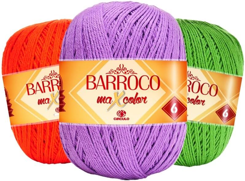 Barbante Barroco Maxcolor 6 1