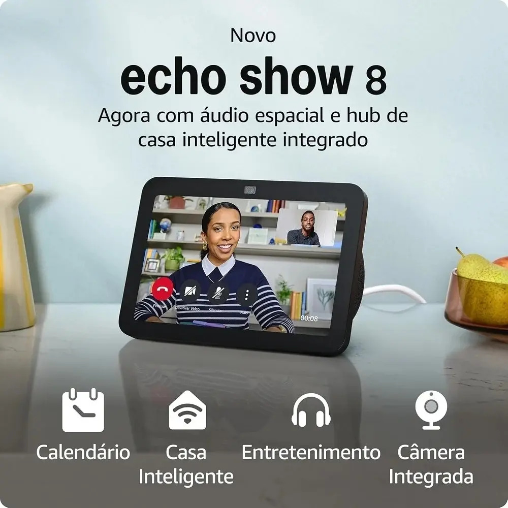 Echo Show 8 (3ª Geração - 2024) 3