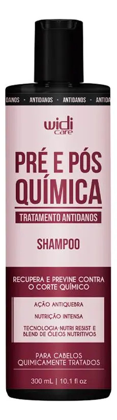 Shampoo Widi Care Pré e Pós Química 1