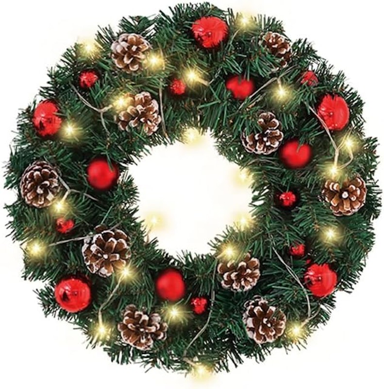 Guirlanda de Natal Decorativa LEDs Brancos 1
