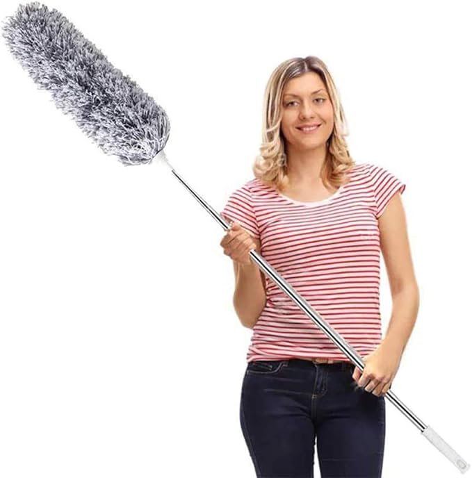 Espanador de Microfibra com Cabo Extensível Delux 1