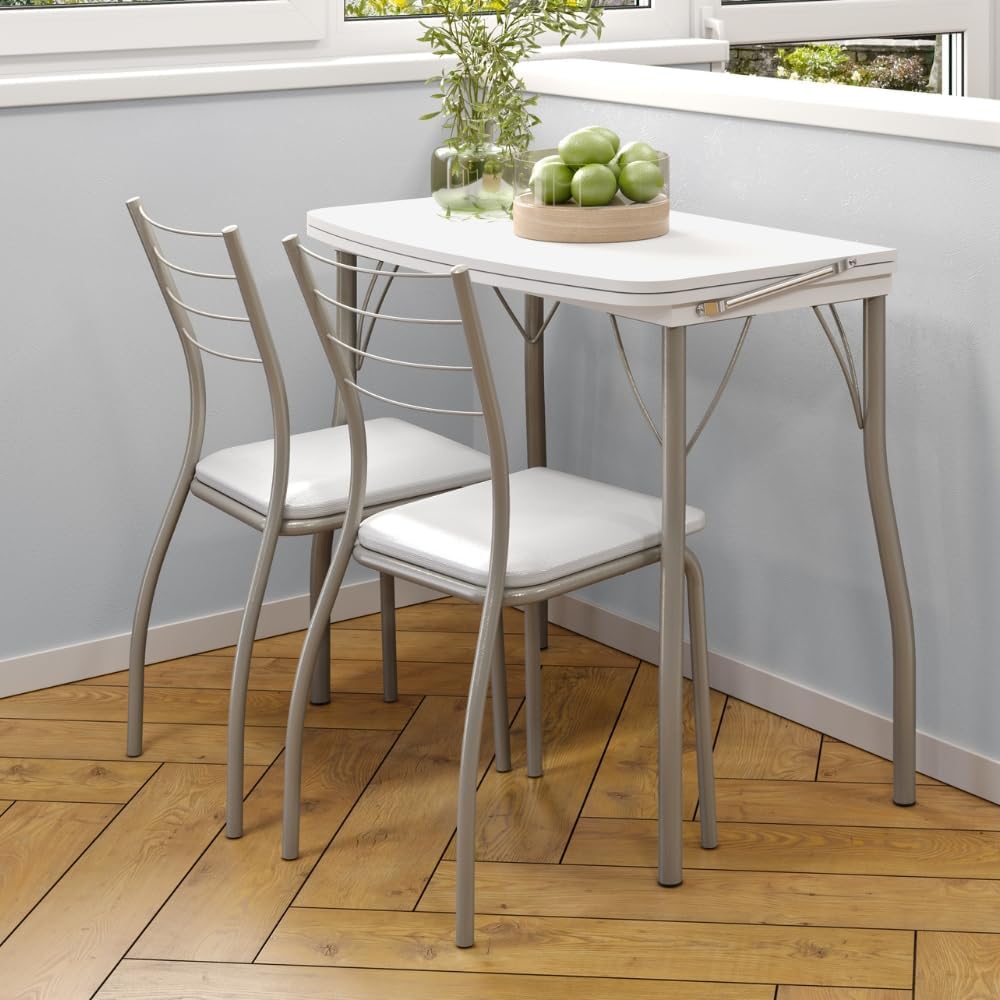 Conjunto Sala de Jantar 2 Cadeiras Tallim Carraro 2