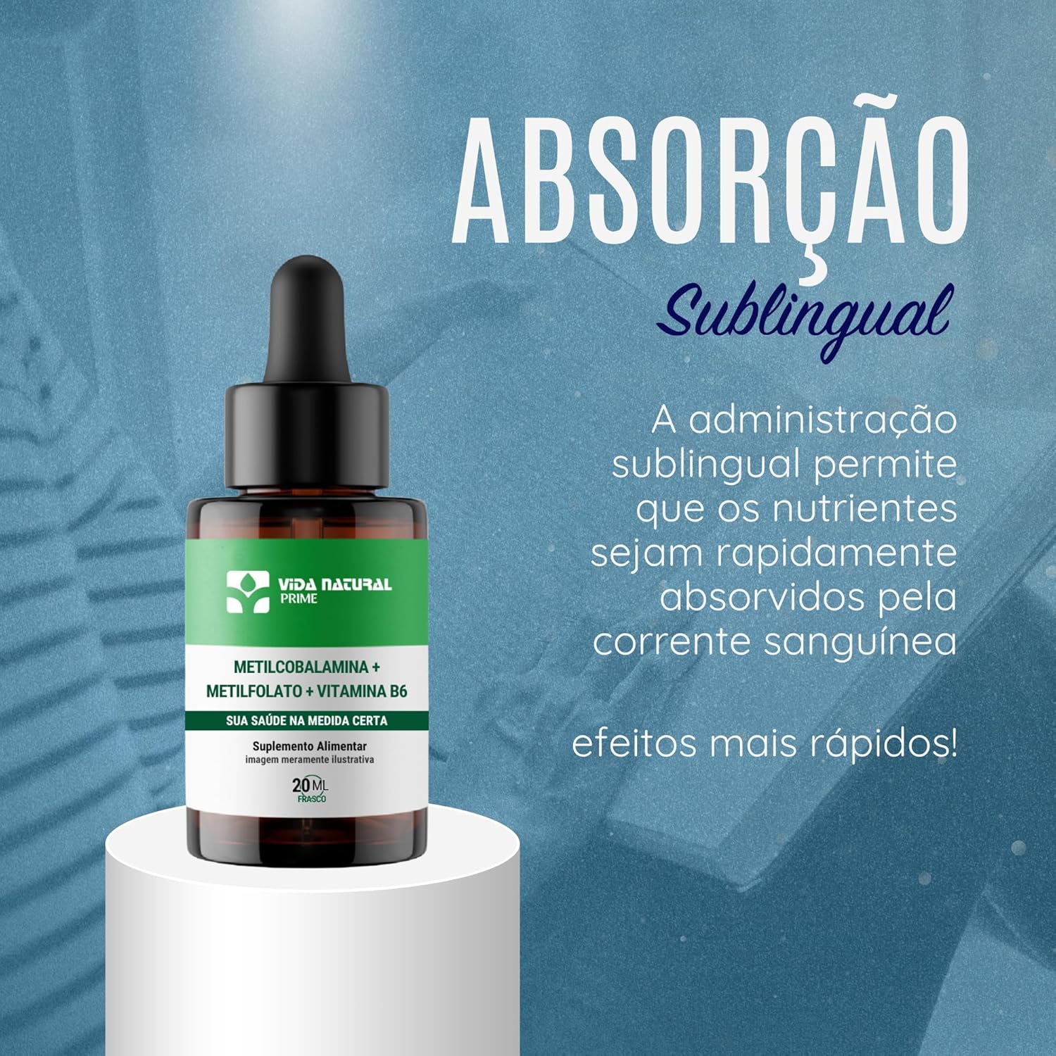 Metilcobalamina 1 mg + Metilfolato 1 mg + Vit B6 15 mg 5