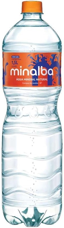 Água Mineral Natural com Gás Minalba 1