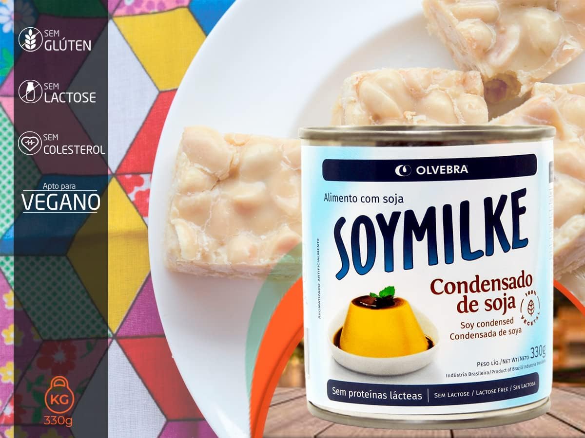 Soymilke Condensado 100% Vegetal - Kit com 3 4