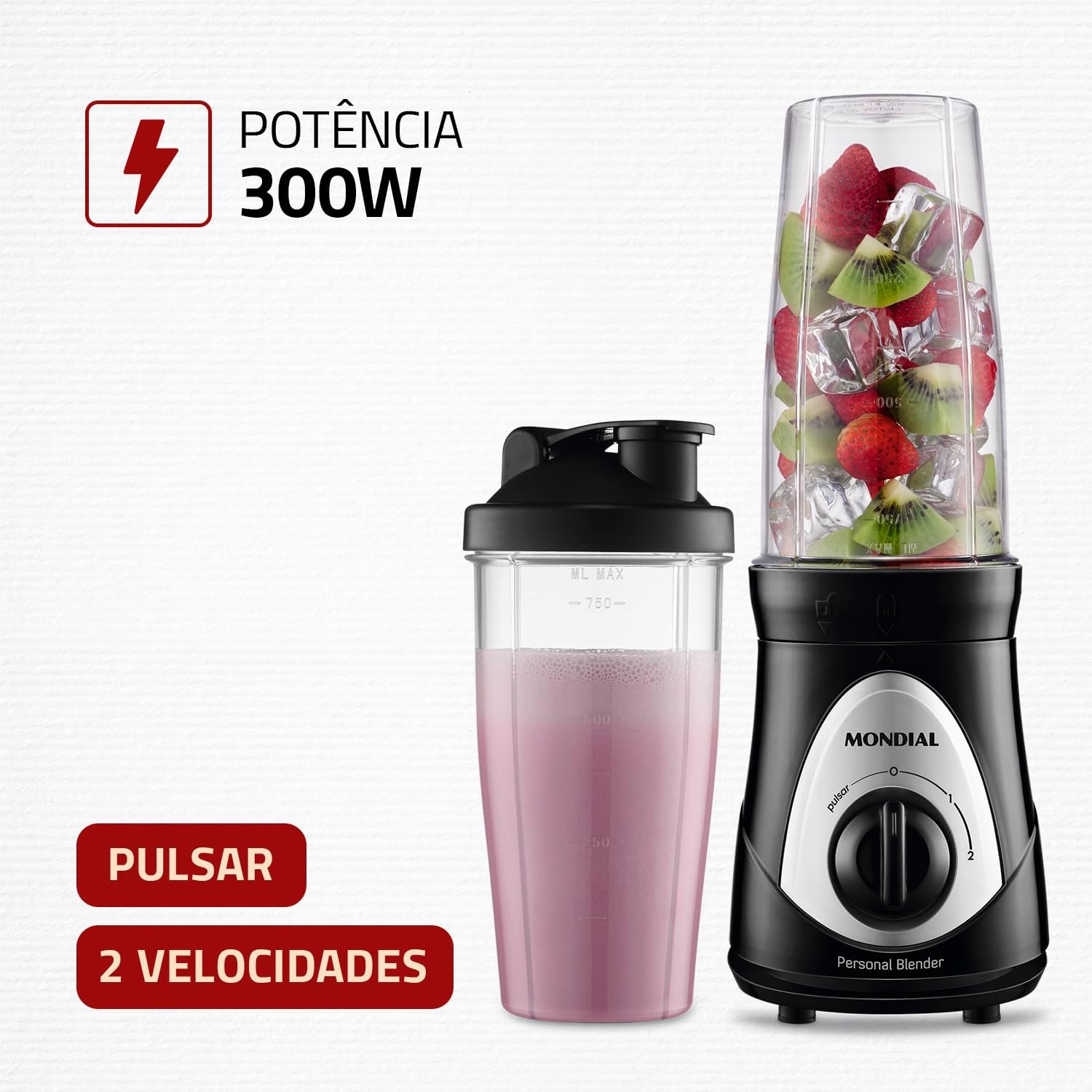 Liquidificador Portátil Personal Blender 2