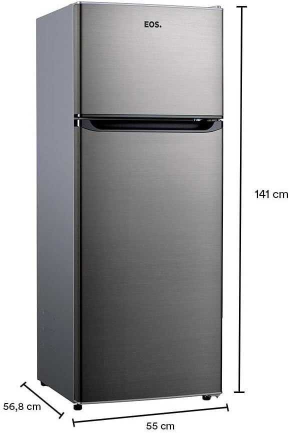 Geladeira EOS 240 L Duplex Inox 2