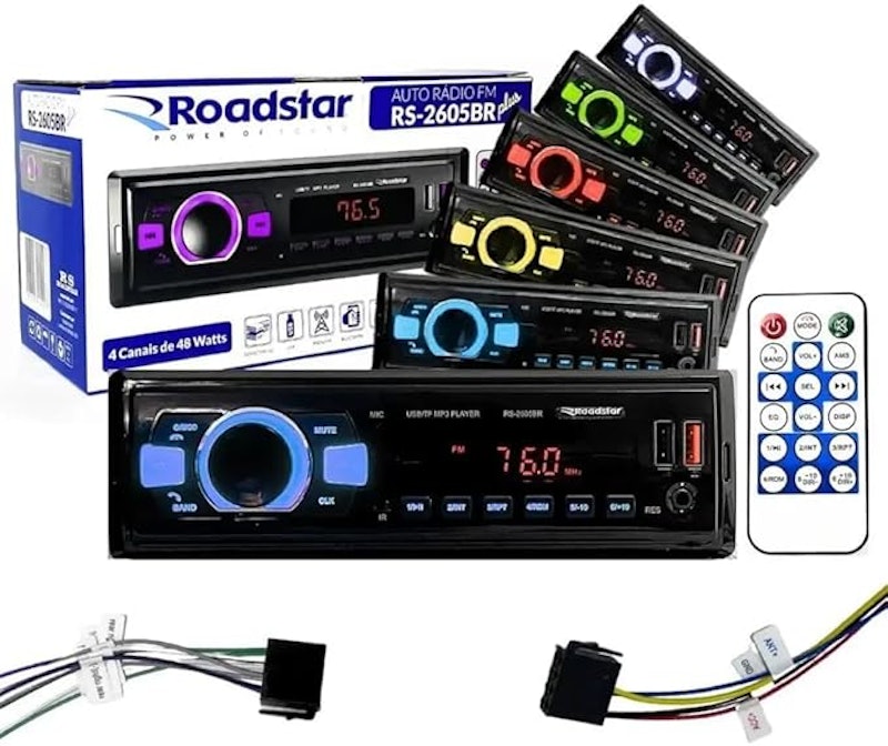 Auto Rádio FM RS-2605BR Plus 1