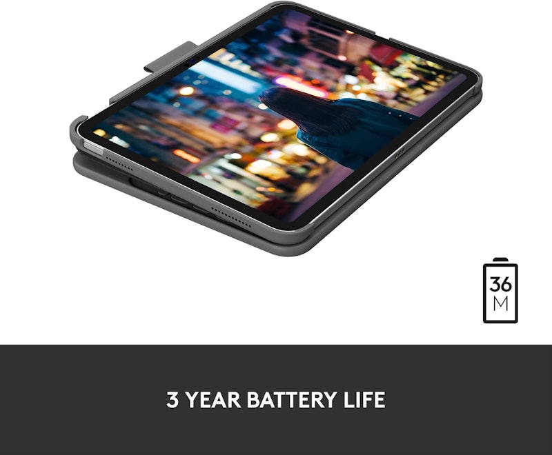 Capa com Teclado Logitech Slim Folio para iPad 3