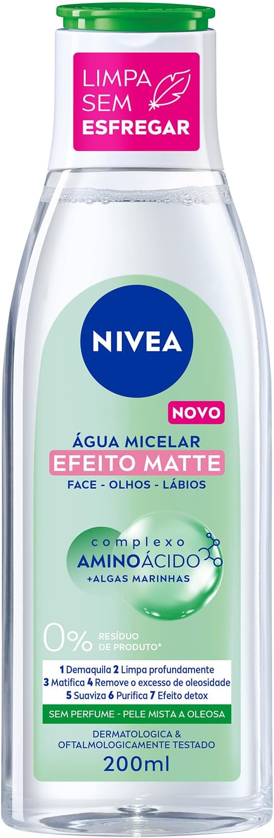 Água Micelar 7 em 1 Efeito Matte  1
