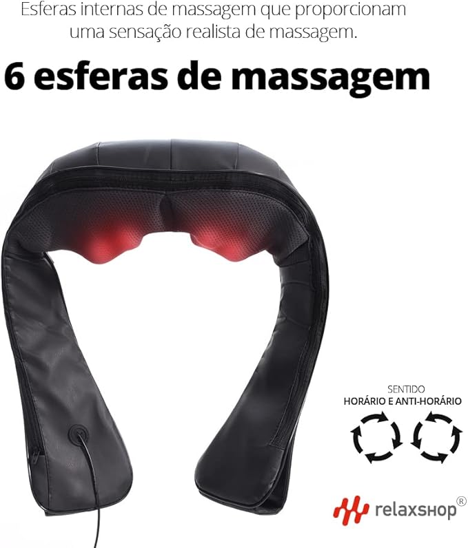 Colete Massageador Shiatsu 4